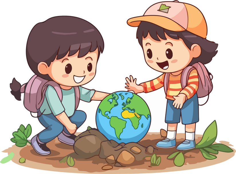 sticker world environmental protection